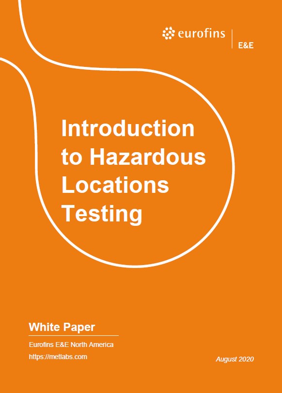 HazLoc White Paper Cover